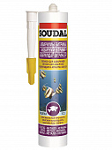 Купить Герметик Soudal аквариумный, силиконовый, черный, 280 мл по низкой цене