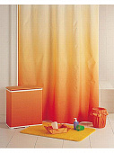 Купить Штора Bath Plus Rosy dawn красная для ванной 180x180 см по низкой цене