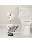 Купить Держатель Better Living Toilet Valet для туалетной бумаги запасных рулонов прессы по низкой цене