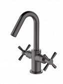 Купить Смеситель Orange Mia M34-011gr для раковины графит по низкой цене