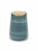 Купить Стаканчик Wenko Pottery petrol для зубных щеток по низкой цене