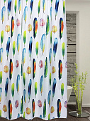 Купить Штора Bath Plus Color Feathers для ванной 180х180 см по низкой цене