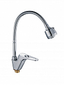Купить Смеситель Haiba для кухни с высоким изливом хром по низкой цене