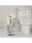 Купить Держатель Better Living Toilet Caddy для туалетной бумаги запасных рулонов, прессы по низкой цене