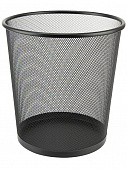 Купить Корзина Axent для бумаг металлическая черная 260x280 мм по низкой цене