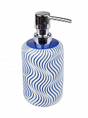 Купить Дозатор Аквалиния для жидкого мыла керамическии Виток по низкой цене
