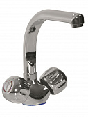 Купить Смеситель Mixline ML02-031 для кухни высокий излив без подводки по низкой цене