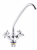 Купить Смеситель Профсан ПСМ-120-К/89 для кухни на гайке по низкой цене