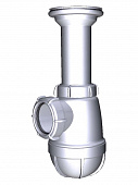 Купить Сифон Aquant Entry для кухни с удлинённой горловиной с пластиковой решеткой 1 1/2 х 40 по низкой цене