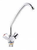 Купить Смеситель Профсан ПСМ-127-К/03 для кухни на гайке с аэратором по низкой цене