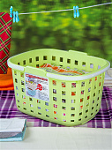 Купить Корзина Sanada для белья со складными ручками 49,5x38x29,1 см по низкой цене