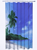 Купить Штора Vetta Пальмы для ванной по низкой цене