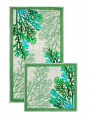 Купить Комплект ComeForte ковриков из 2шт. для в/к CORAL/Кораллы 57x100 и 50x57 Yesil/зеленый по низкой цене
