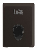 Купить Диспенсер Lime для туалетной бумаги в пачках  коричневый по низкой цене