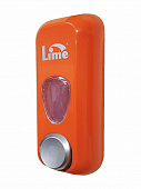 Купить Диспенсер Lime для жидкого мыла заливной оранжевый 0.6 л по низкой цене
