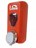 Купить Диспенсер Lime для жидкого мыла-пены оранжевый 0.6 л по низкой цене