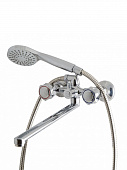 Купить Смеситель Dorff Modern D7095000 двухзахватный для ванны с душевым набором по низкой цене