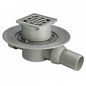 Купить Трап Viega X1 с дизайн-решеткой 10х10см нерж.сталь 557119 4935.1 по низкой цене