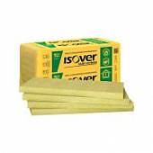 Купить Вата Isover Венти Оптимал базальтовая в плитах, 1000х600х50 мм, 3,6 м2=0,18 м3 по низкой цене