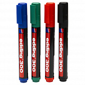 Купить Набор маркеров перманентных диаметр 1,5-3 мм 4 шт E-300 Edding по низкой цене