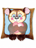 Купить Подушка Штучки, к которым тянутся ручки декоративная антистресс Звери Лапуши по низкой цене