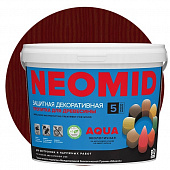 Купить Пропитка Neomid Bio Color Aqua для древесины Махагон 2,3 л по низкой цене