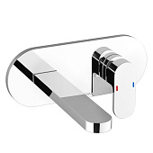 Купить Смеситель Ravak Chrome CR 019.00 для умывальника настенный по низкой цене