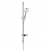 Купить Гарнитур Hansgrohe Raindance Select S 120 EcoSmart 26633400 душевой хром/белый по низкой цене
