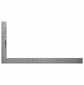 Купить Угольник цельнометаллический ЗУБР, нержавеющая сталь 300х150 мм по низкой цене