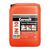 Купить Грунтовка Ceresit IN 10 Интерьерная зима 10 л по низкой цене