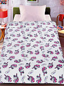Купить Плед Letto Велсофт, размер 140x200 см по низкой цене