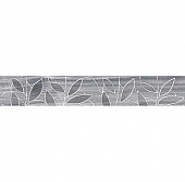 Купить Бордюр Ceramica Classic 66-03-06-1344 Bona керамический темно-серый 400х62 мм по низкой цене