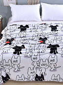 Купить Плед Letto Велсофт, размер 140x200 см по низкой цене