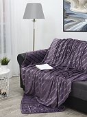 Купить Плед TexRepublic Absolute Joy Микрофайбер 18-1705 1,5 сп. Лиловый 150х200 см по низкой цене