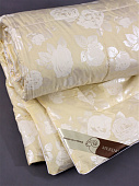 Купить Одеяло Goldtex Hometextile летнее Евро шерстяное, коллекция Хрустальная роза по низкой цене