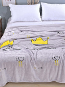 Купить Плед Letto Велсофт, размер 220x200 см по низкой цене