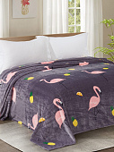 Купить Плед Letto Велсофт, размер 220x200 см по низкой цене