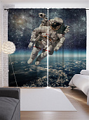 Купить Шторы JoyArty с фотопечатью Новые приключения из сатена, 290х265 см по низкой цене