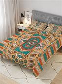 Купить Покрывало Ambesonne стеганое жаккардовое с 2-мя наволочками, 1,5-спальное 160х220 см по низкой цене