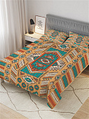 Купить Покрывало Ambesonne стеганое жаккардовое с 2-мя наволочками, Евро 220x235 см по низкой цене