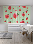 Купить Шторы JoyArty с фотопечатью Кокосовые пальмы из сатена, 290х180 см по низкой цене