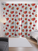 Купить Шторы JoyArty с фотопечатью Кокосовые пальмы из сатена, 290х265 см по низкой цене