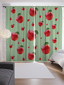 Купить Шторы JoyArty с фотопечатью Кокосовые пальмы из сатена, 290х265 см по низкой цене