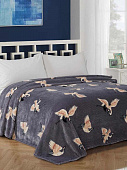 Купить Плед Letto Велсофт, размер 175x200 см по низкой цене