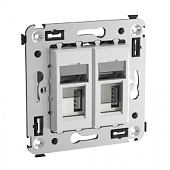 Купить Устройство зарядное USB DKC 4400543 Avanti Белое облако по низкой цене