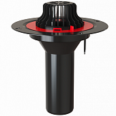 Купить Воронка Технониколь В3 с обжимным закручивающимся фланцем и обогревом 160х450 мм по низкой цене