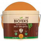 Купить Лазурь Текс Bioteks Эко-Защита водная клен 9 л по низкой цене