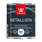 Купить Краска Tikkurila METALLISTA A по ржавчине 2,5 л по низкой цене