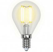 Купить Лампа Uniel Air LED-G45-6W/E14 прозрачная 3000K светодиодная по низкой цене