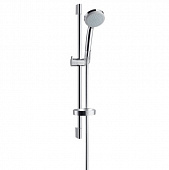 Купить Гарнитур Hansgrohe Croma 100 1jet EcoSmart 27742000 душевой по низкой цене
